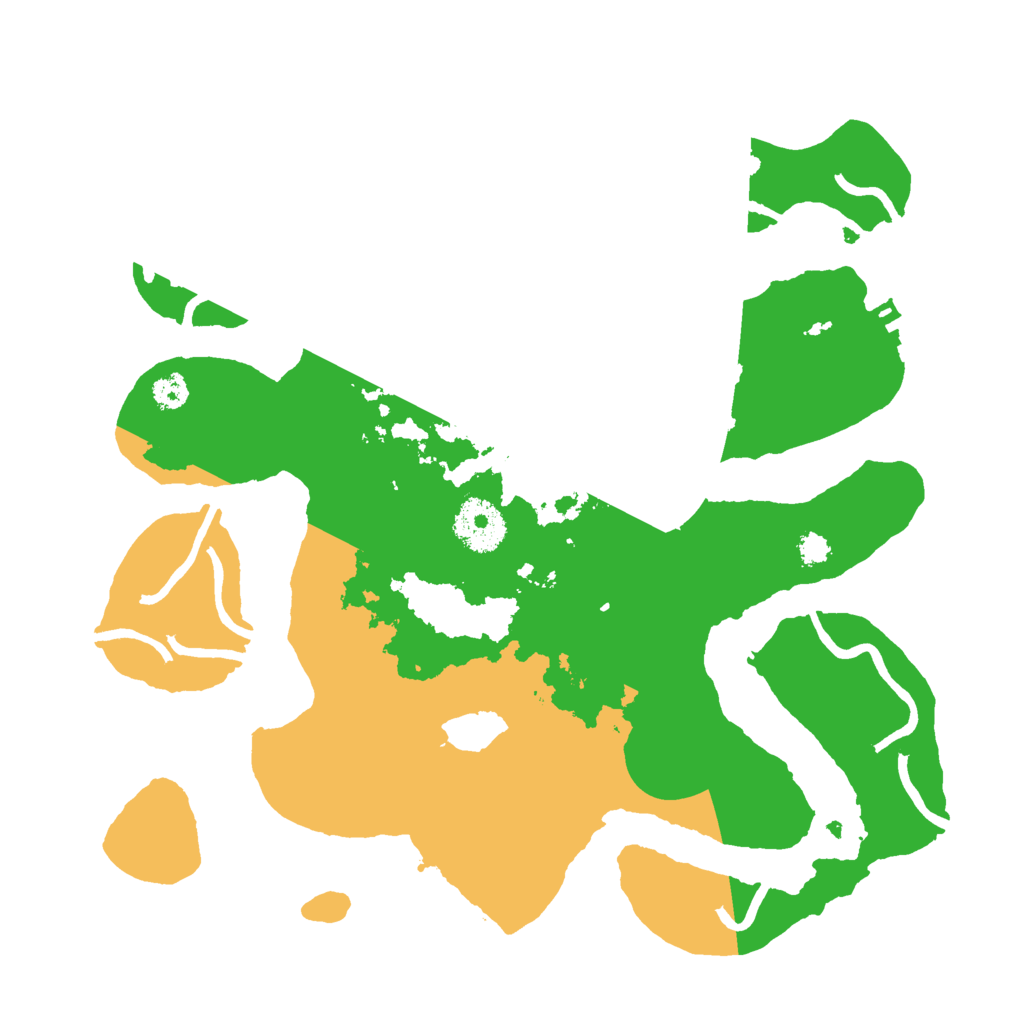 Biome Rust Map: Procedural Map, Size: 3000, Seed: 94629