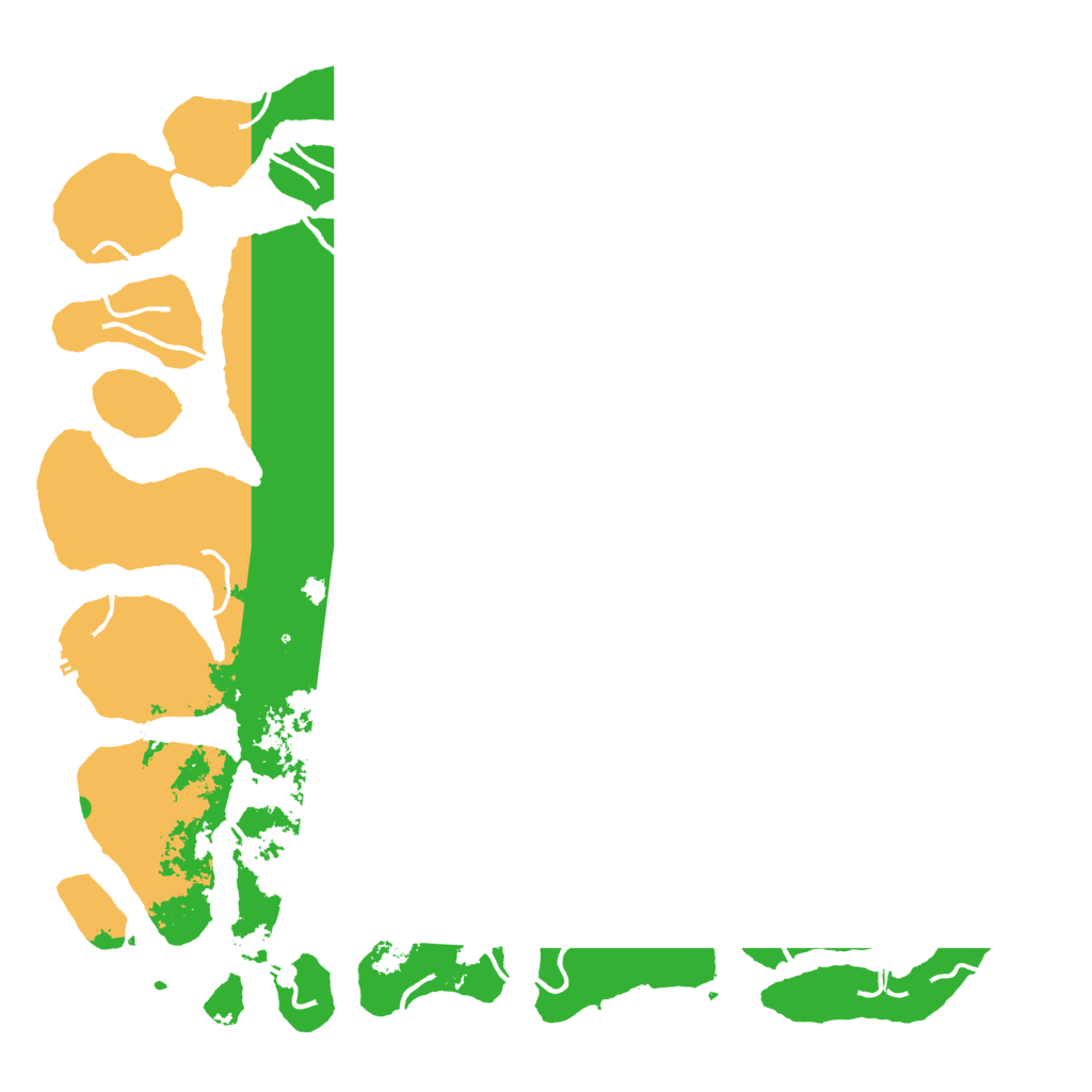 Biome Rust Map: Procedural Map, Size: 6000, Seed: 1638608114