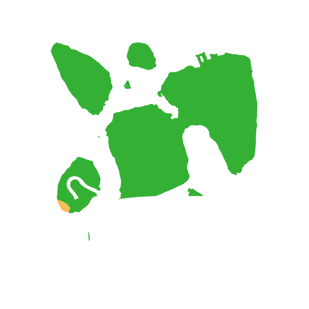 Biome Rust Map: Procedural Map, Size: 2000, Seed: 1824453652