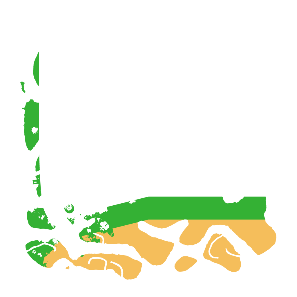 Biome Rust Map: Procedural Map, Size: 4200, Seed: 1241728