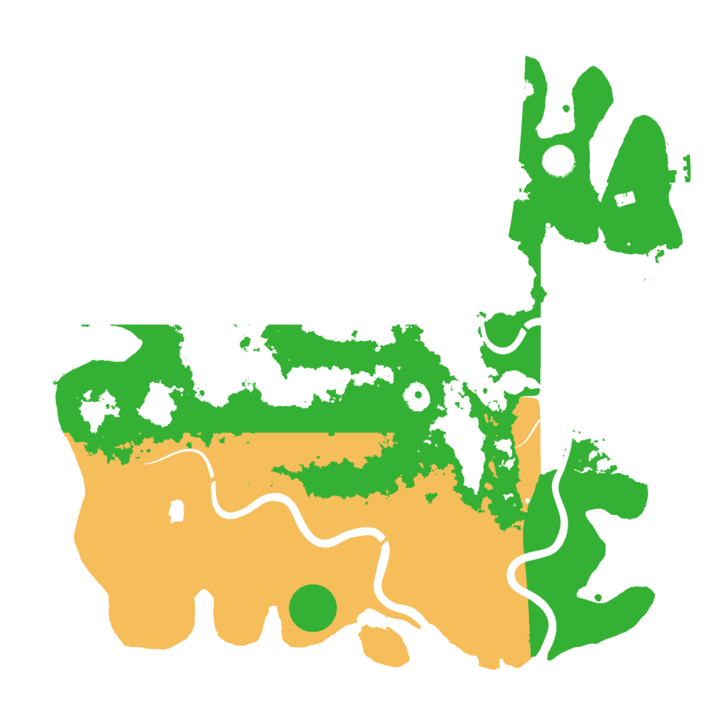 Biome Rust Map: Procedural Map, Size: 4000, Seed: 666630