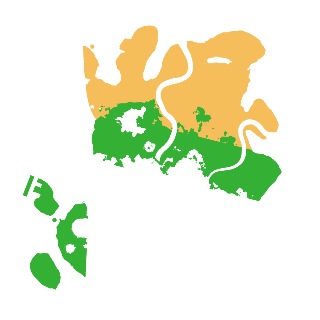 Biome Rust Map: Procedural Map, Size: 3000, Seed: 751287