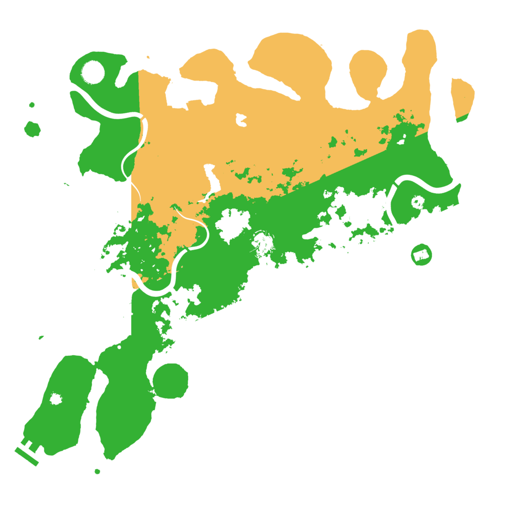 Biome Rust Map: Procedural Map, Size: 4000, Seed: 232832