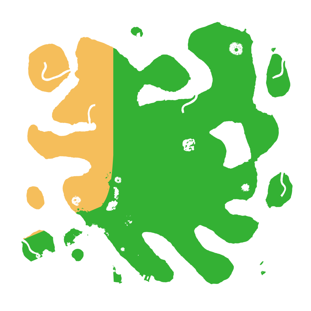 Biome Rust Map: Procedural Map, Size: 3550, Seed: 370494