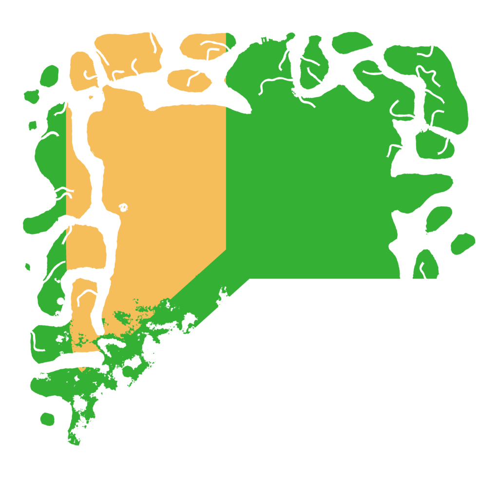 Biome Rust Map: Procedural Map, Size: 6000, Seed: 343978196