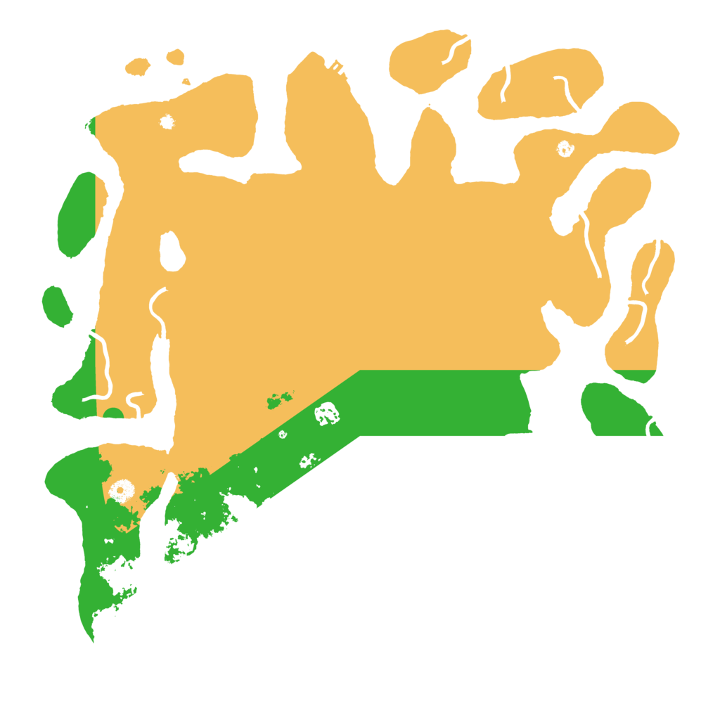 Biome Rust Map: Procedural Map, Size: 4500, Seed: 6996