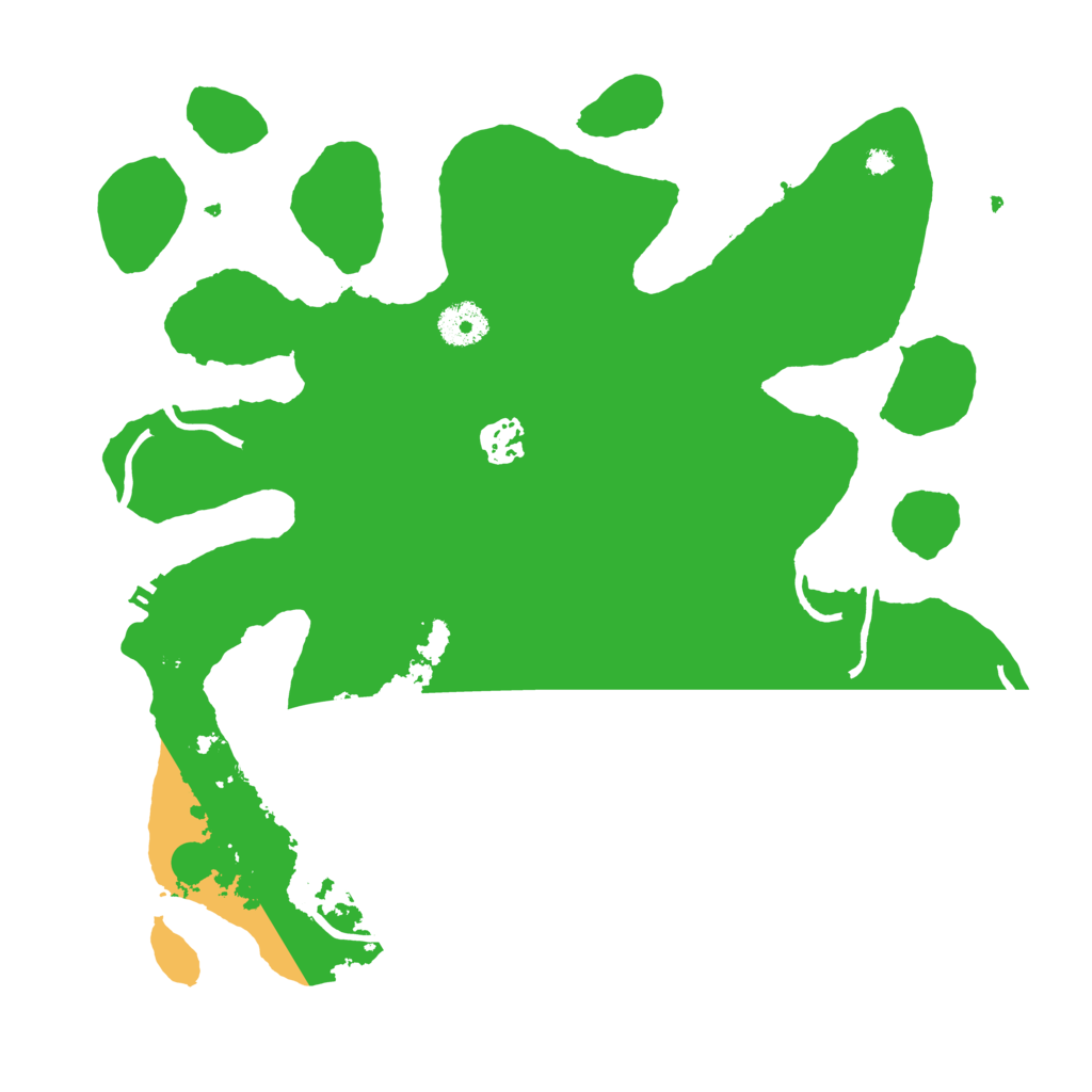 Biome Rust Map: Procedural Map, Size: 3550, Seed: 289079