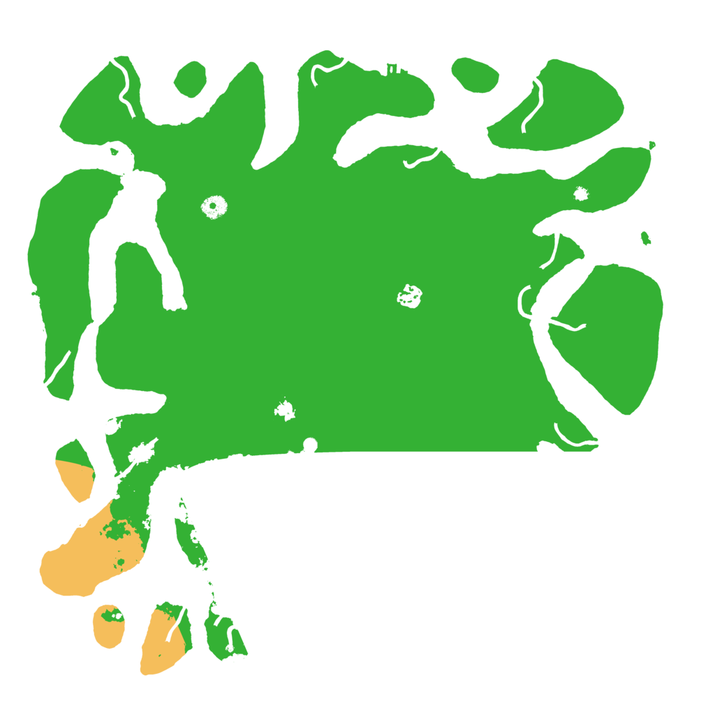 Biome Rust Map: Procedural Map, Size: 4500, Seed: 1000959140