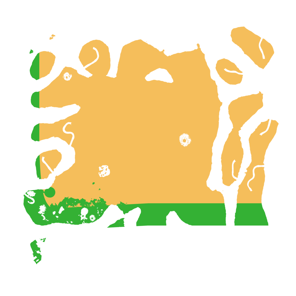 Biome Rust Map: Procedural Map, Size: 3700, Seed: 4467090