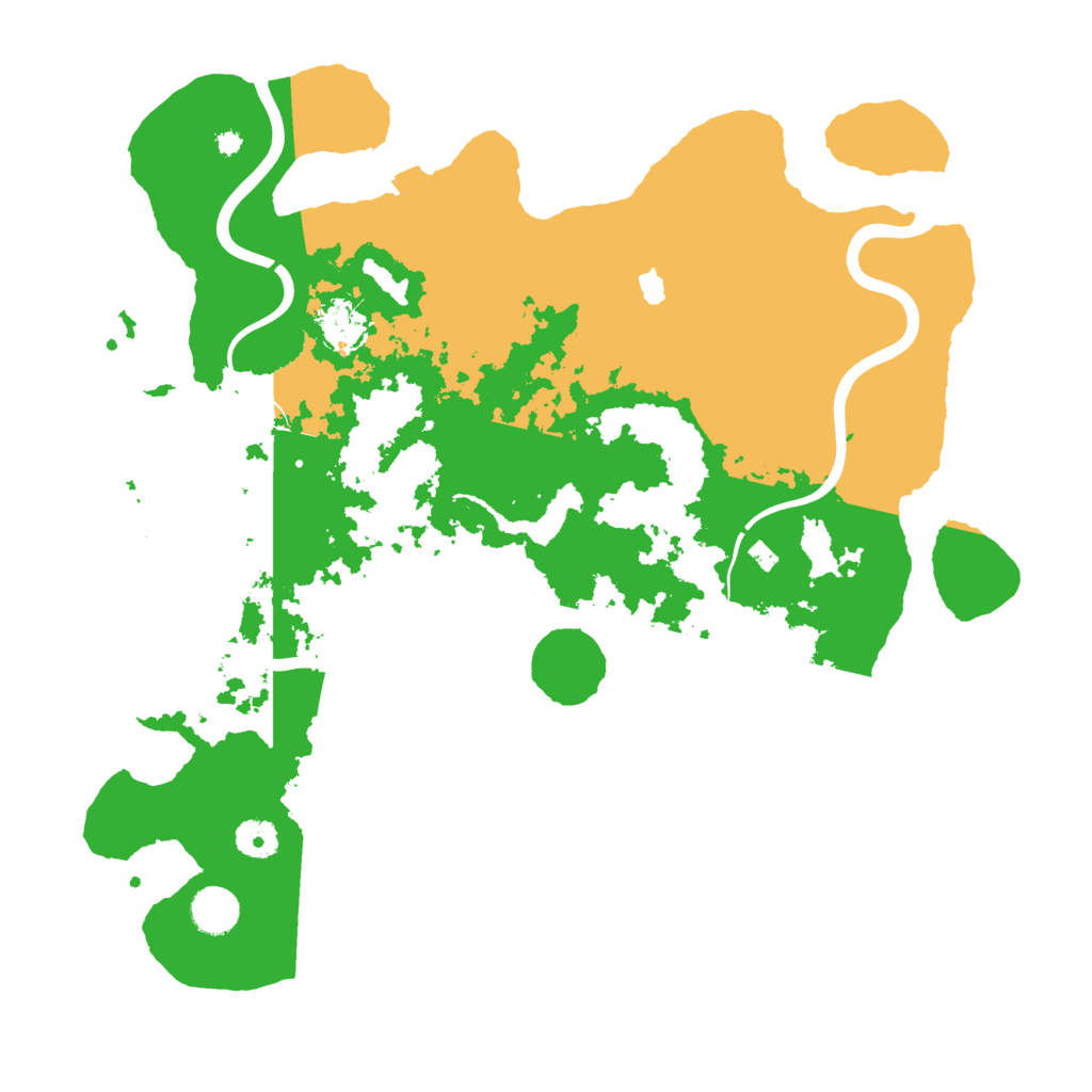 Biome Rust Map: Procedural Map, Size: 4000, Seed: 4100337