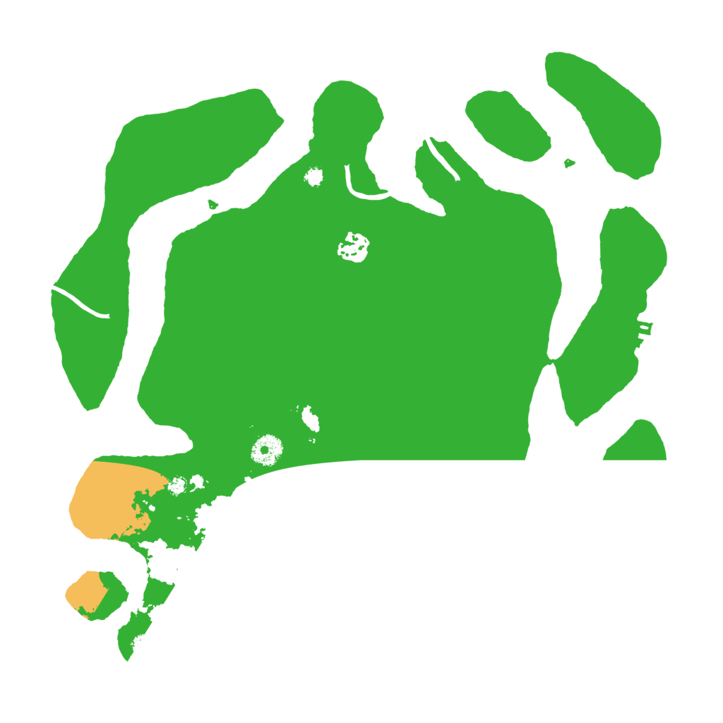 Biome Rust Map: Procedural Map, Size: 3550, Seed: 548307