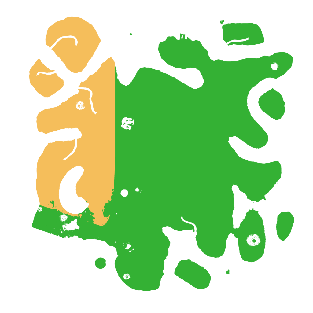 Biome Rust Map: Procedural Map, Size: 3700, Seed: 2440638