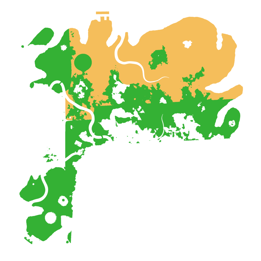 Biome Rust Map: Procedural Map, Size: 4000, Seed: 335631