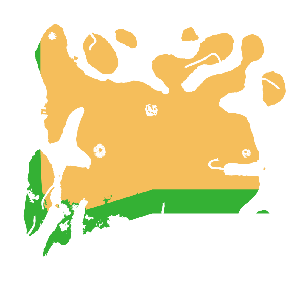 Biome Rust Map: Procedural Map, Size: 3550, Seed: 995432