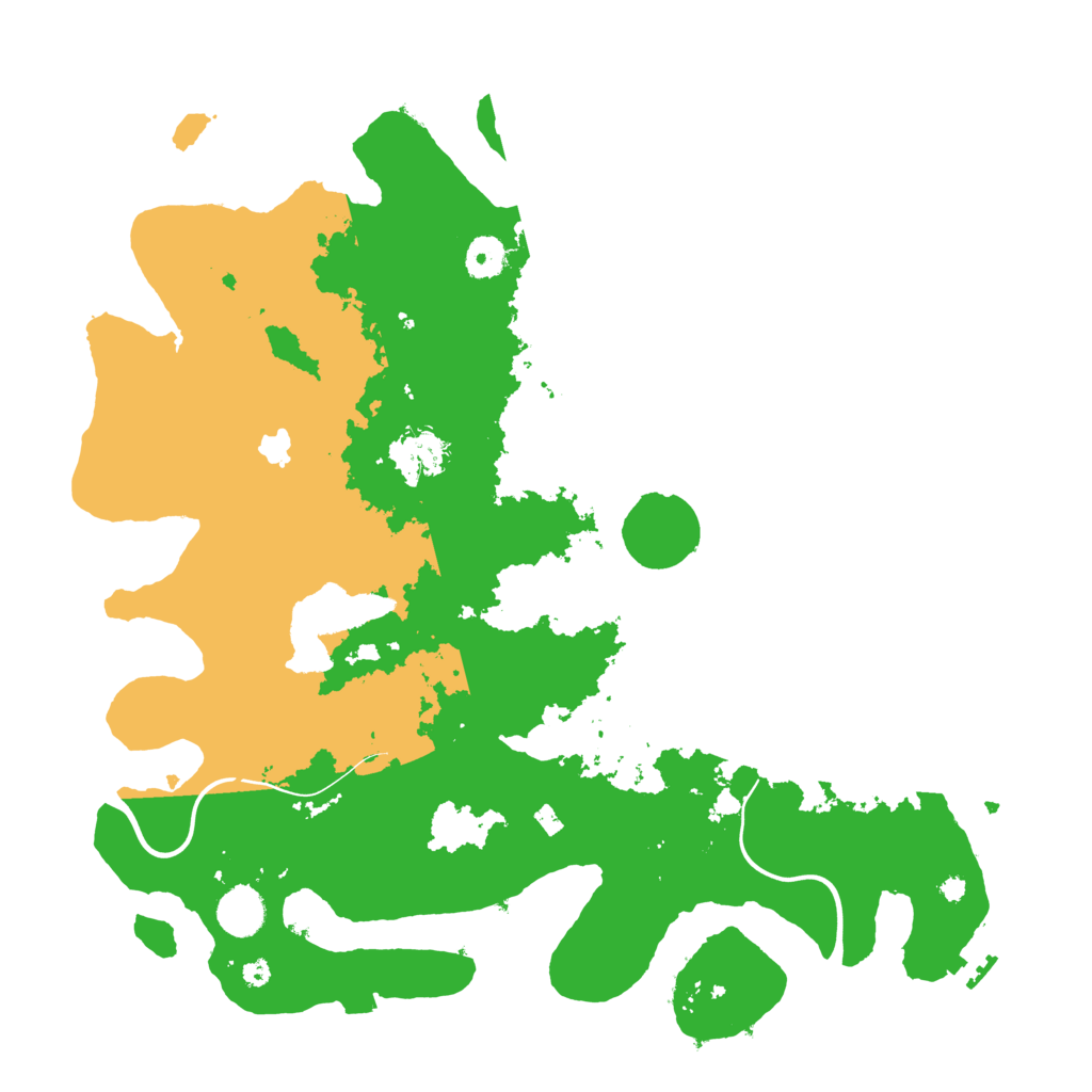Biome Rust Map: Procedural Map, Size: 4000, Seed: 4799662