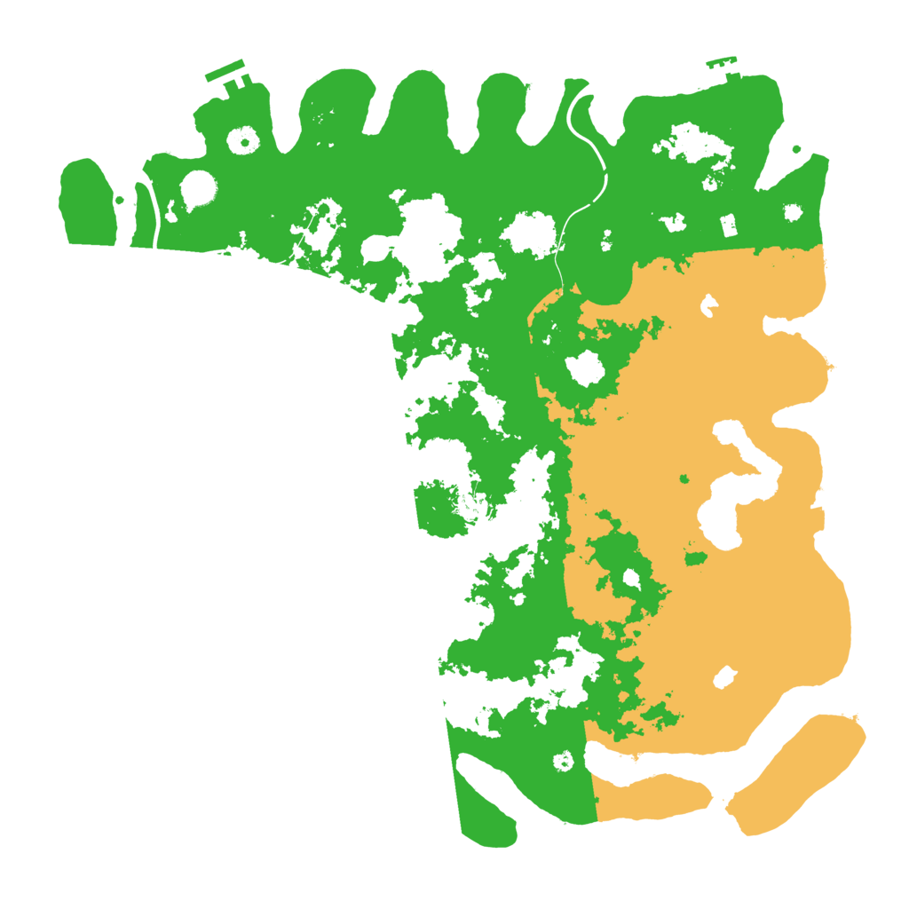 Biome Rust Map: Procedural Map, Size: 4500, Seed: 2155394