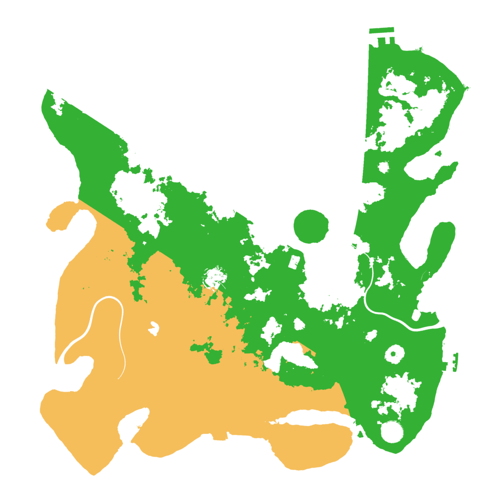 Biome Rust Map: Procedural Map, Size: 4000, Seed: 1568853