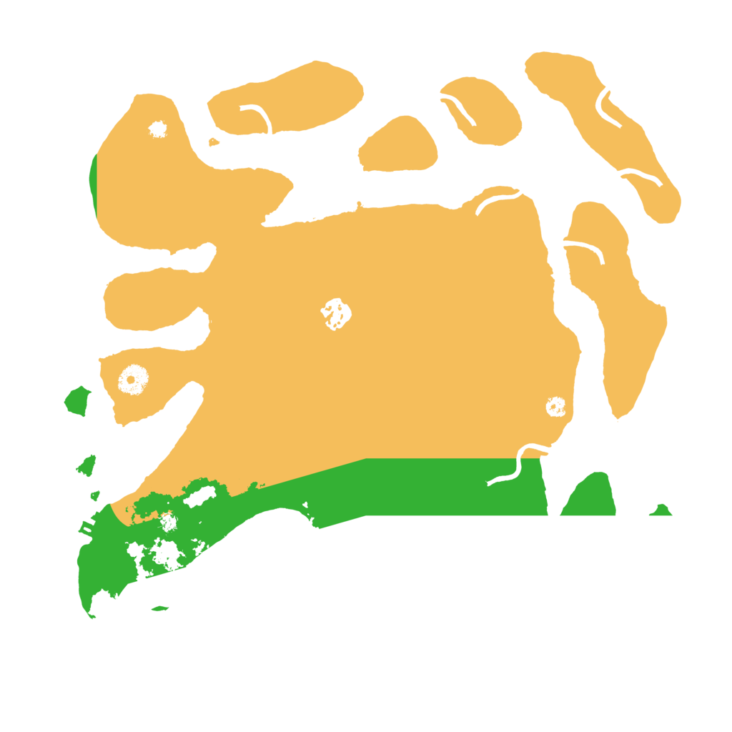 Biome Rust Map: Procedural Map, Size: 3700, Seed: 4693740