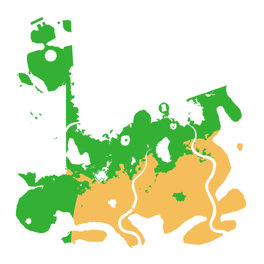 Biome Rust Map: Procedural Map, Size: 4000, Seed: 4084439