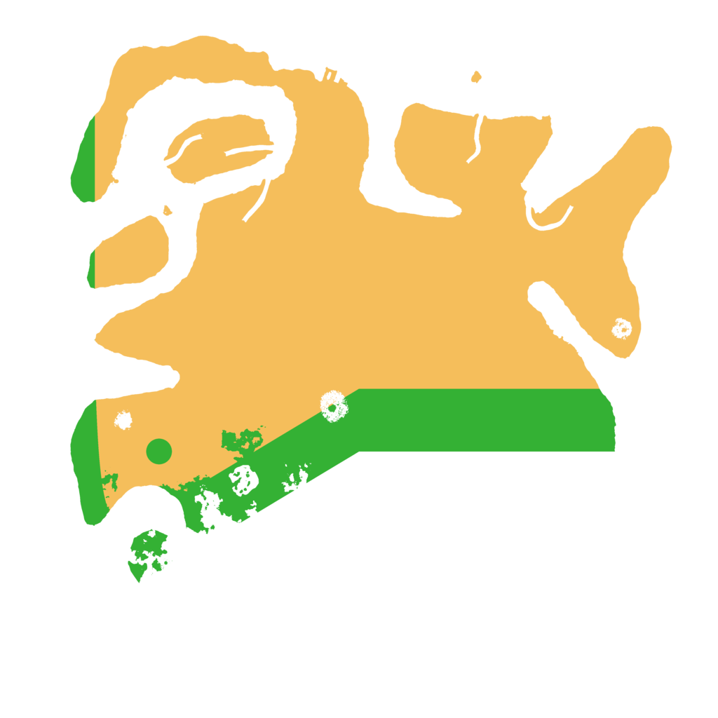 Biome Rust Map: Procedural Map, Size: 3700, Seed: 2038077