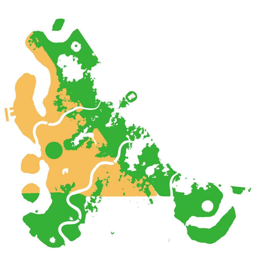 Biome Rust Map: Procedural Map, Size: 4000, Seed: 281439