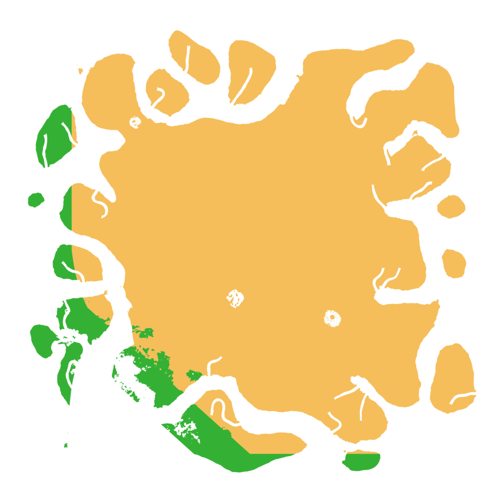 Biome Rust Map: Procedural Map, Size: 4500, Seed: 5024331