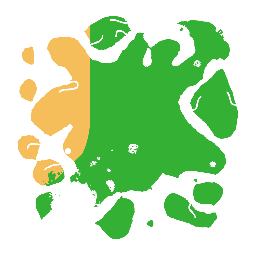 Biome Rust Map: Procedural Map, Size: 3700, Seed: 6348137