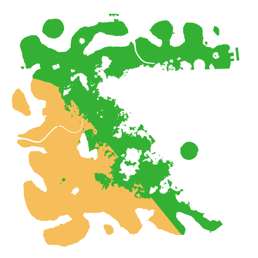 Biome Rust Map: Procedural Map, Size: 4000, Seed: 108012