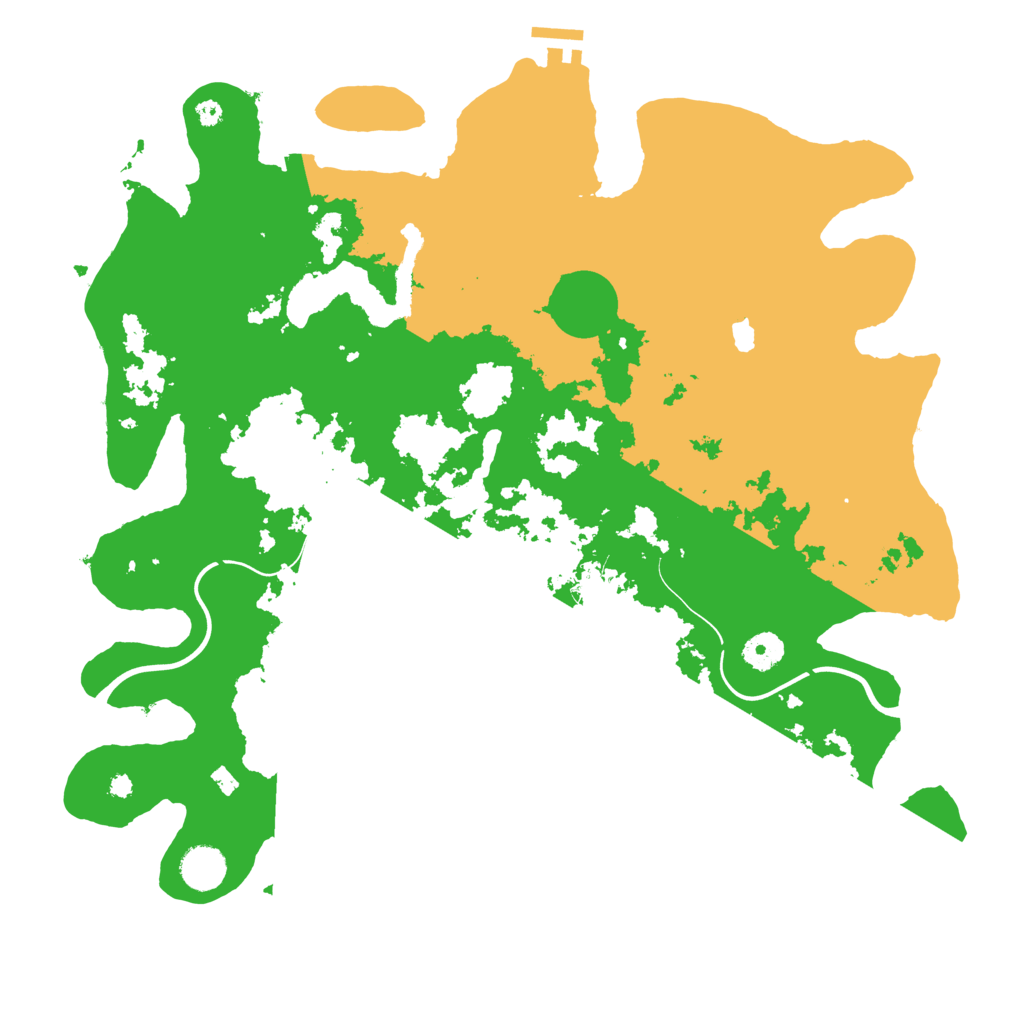 Biome Rust Map: Procedural Map, Size: 4000, Seed: 76113281
