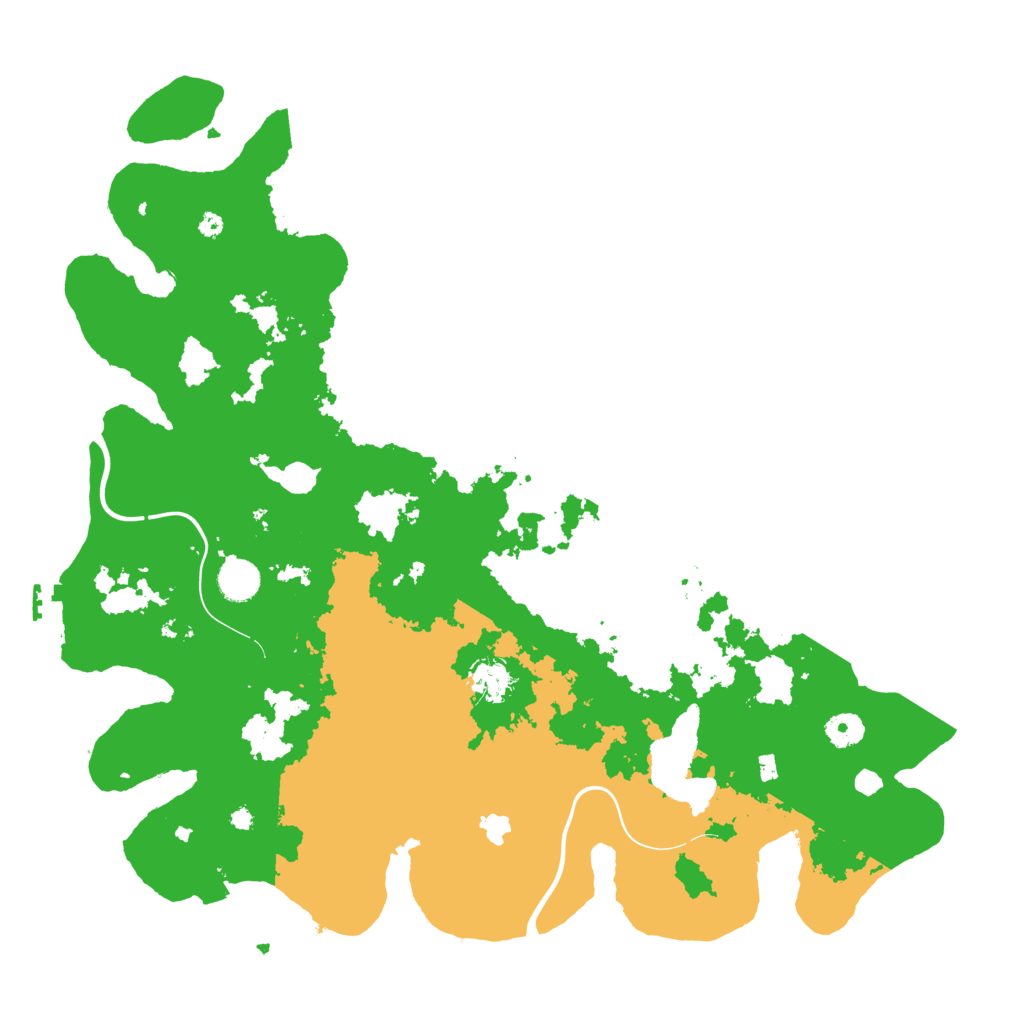 Biome Rust Map: Procedural Map, Size: 4250, Seed: 24916