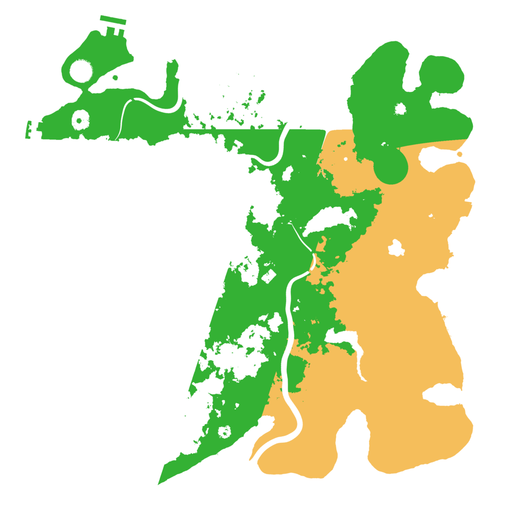 Biome Rust Map: Procedural Map, Size: 4000, Seed: 1580409637