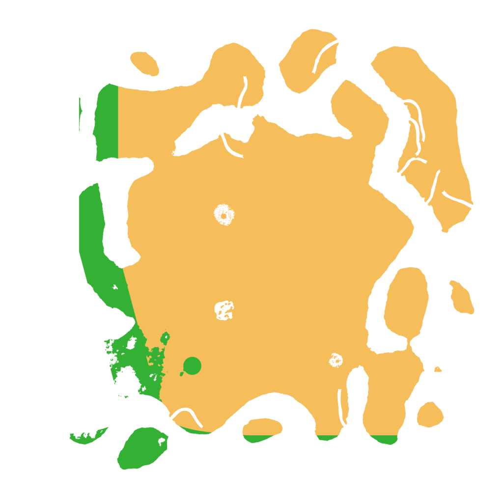Biome Rust Map: Procedural Map, Size: 3700, Seed: 5709059