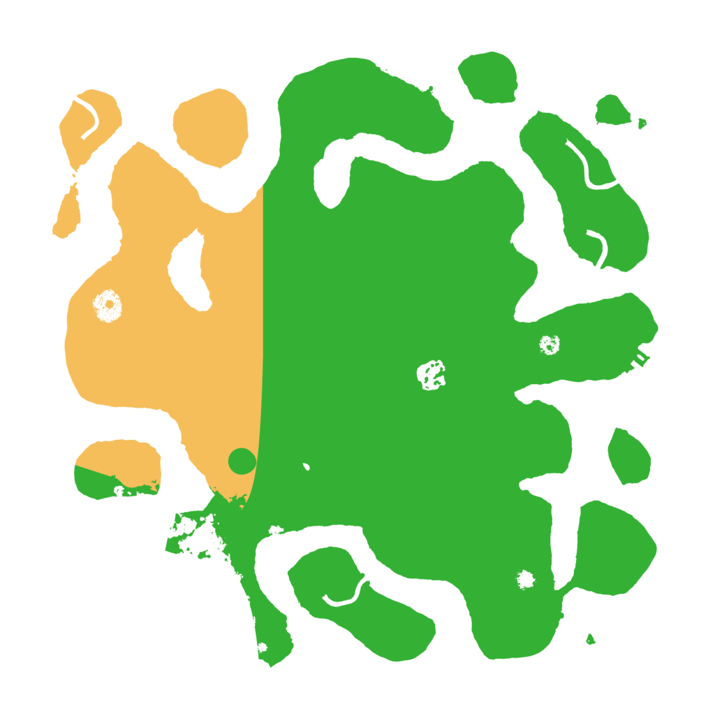 Biome Rust Map: Procedural Map, Size: 3550, Seed: 534136