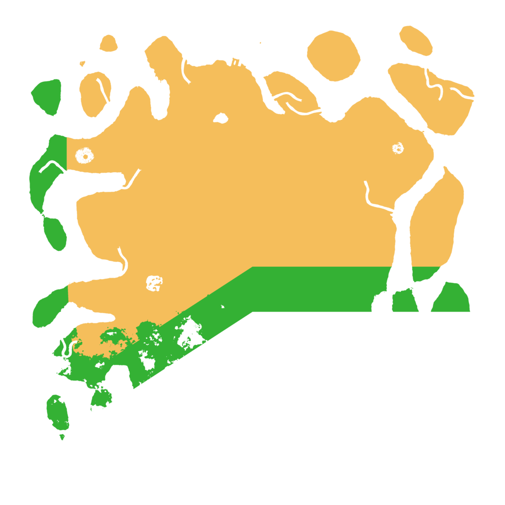 Biome Rust Map: Procedural Map, Size: 4500, Seed: 1354808