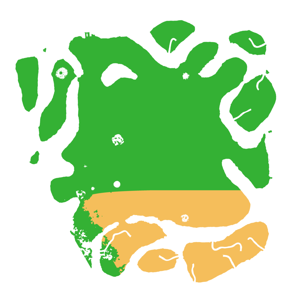 Biome Rust Map: Procedural Map, Size: 4000, Seed: 672749