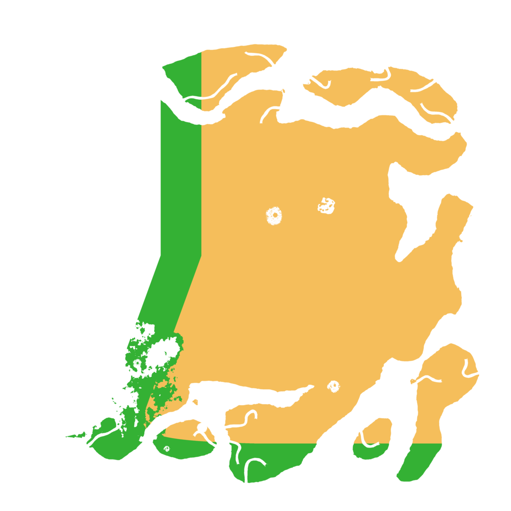 Biome Rust Map: Procedural Map, Size: 4500, Seed: 6293772