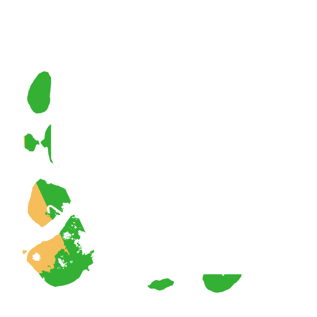 Biome Rust Map: Procedural Map, Size: 3550, Seed: 367332