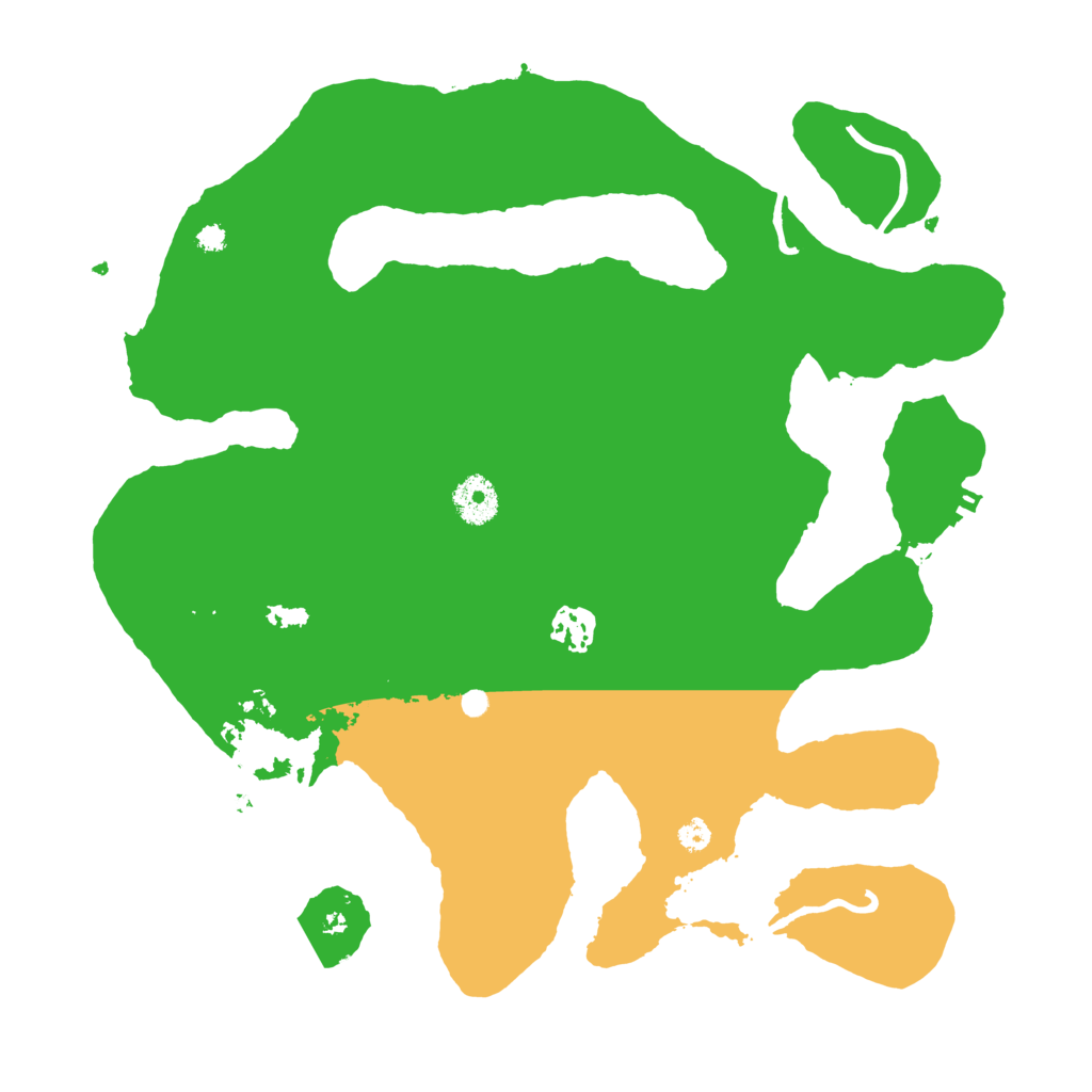 Biome Rust Map: Procedural Map, Size: 3550, Seed: 915916