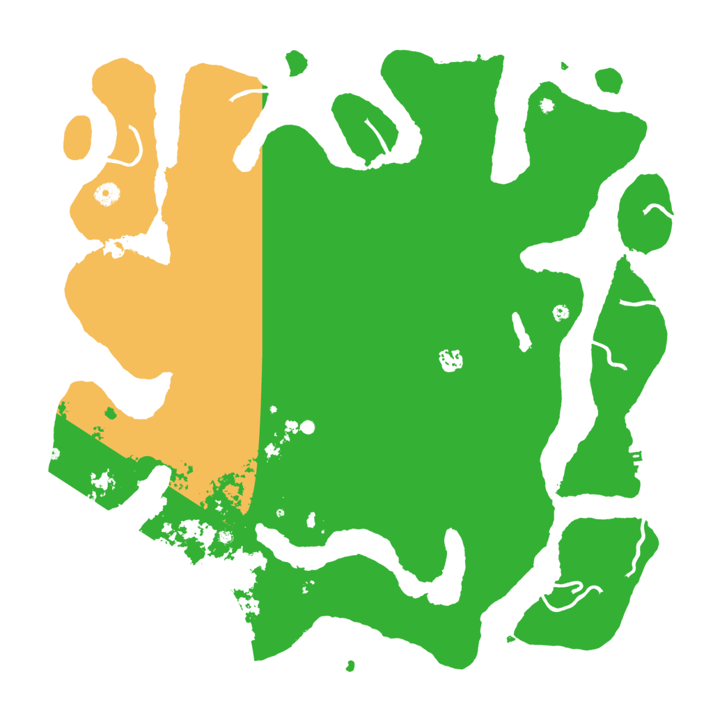 Biome Rust Map: Procedural Map, Size: 4500, Seed: 20220112