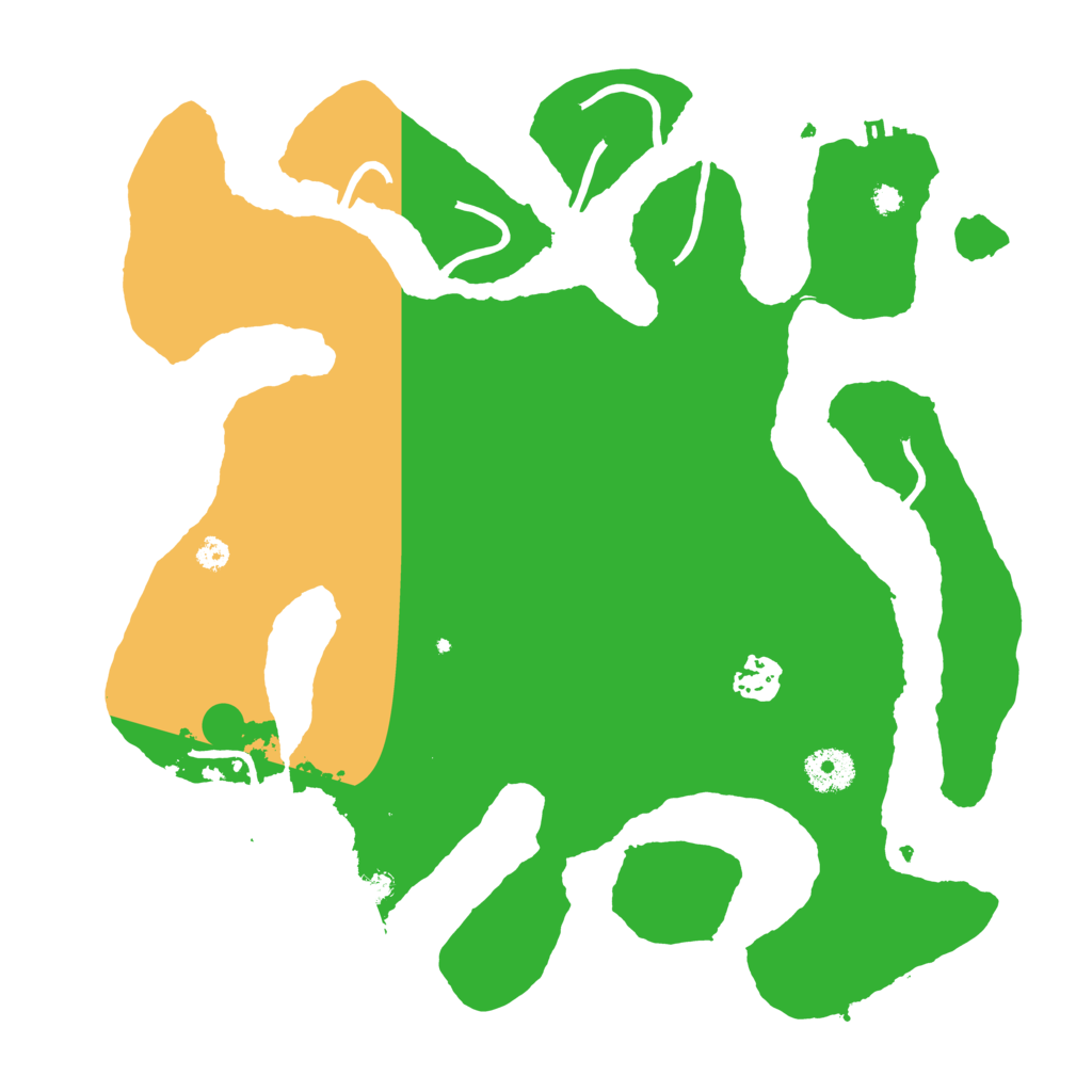 Biome Rust Map: Procedural Map, Size: 3500, Seed: 1796588