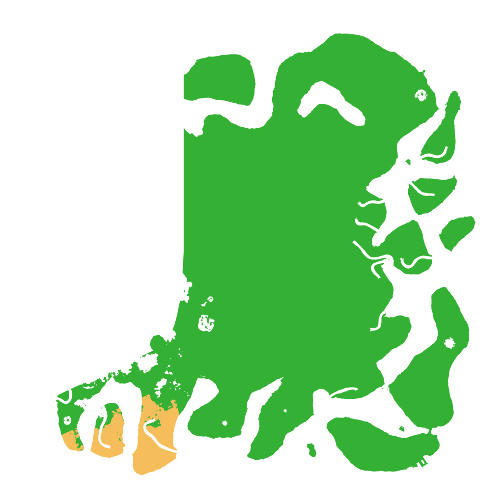 Biome Rust Map: Procedural Map, Size: 4500, Seed: 2432340