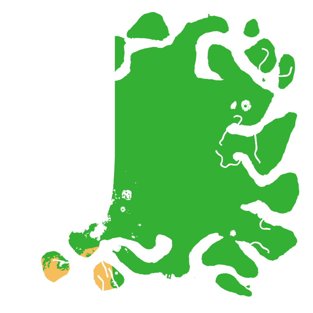 Biome Rust Map: Procedural Map, Size: 4500, Seed: 1292059