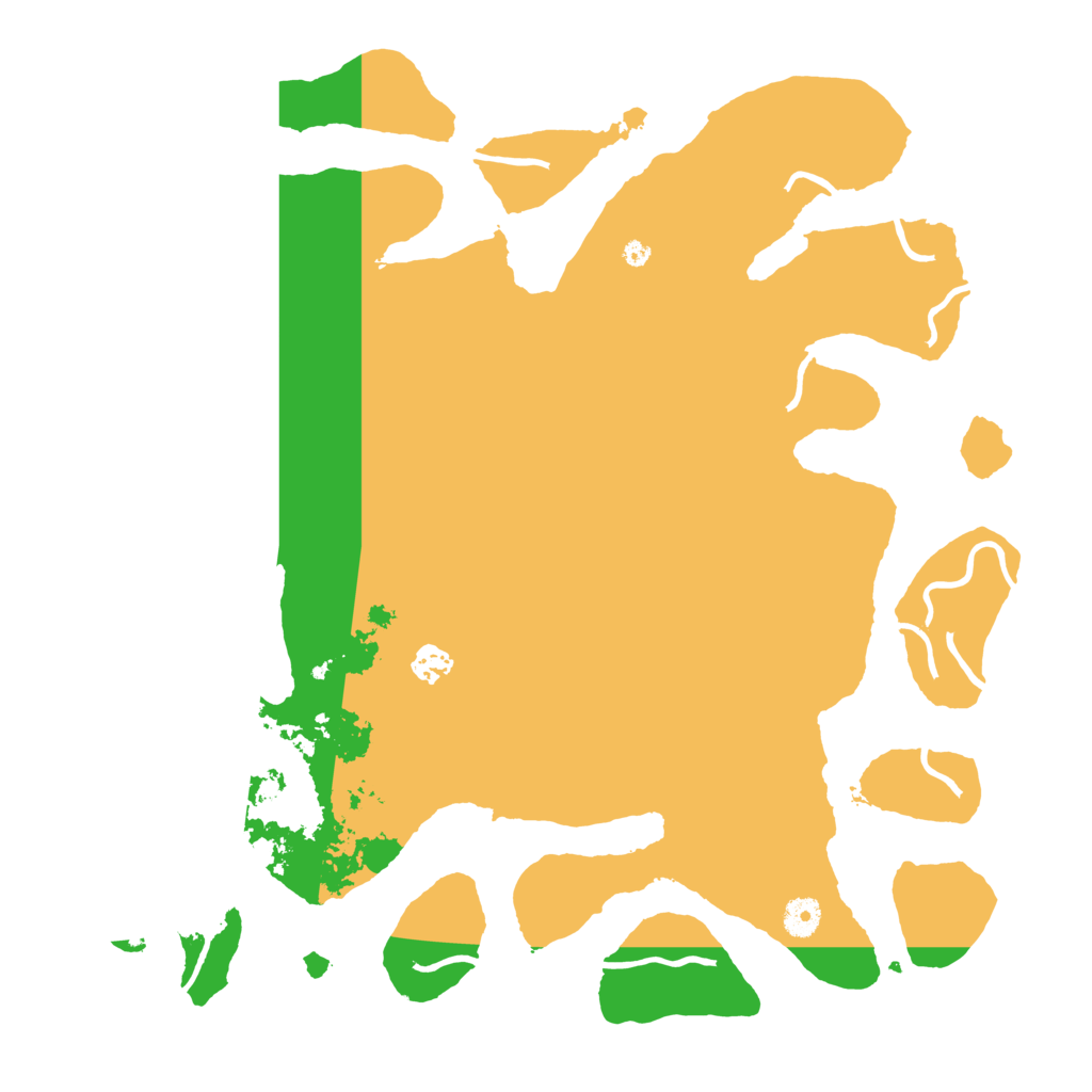 Biome Rust Map: Procedural Map, Size: 4250, Seed: 70216