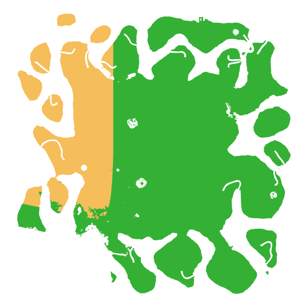 Biome Rust Map: Procedural Map, Size: 4500, Seed: 5733640