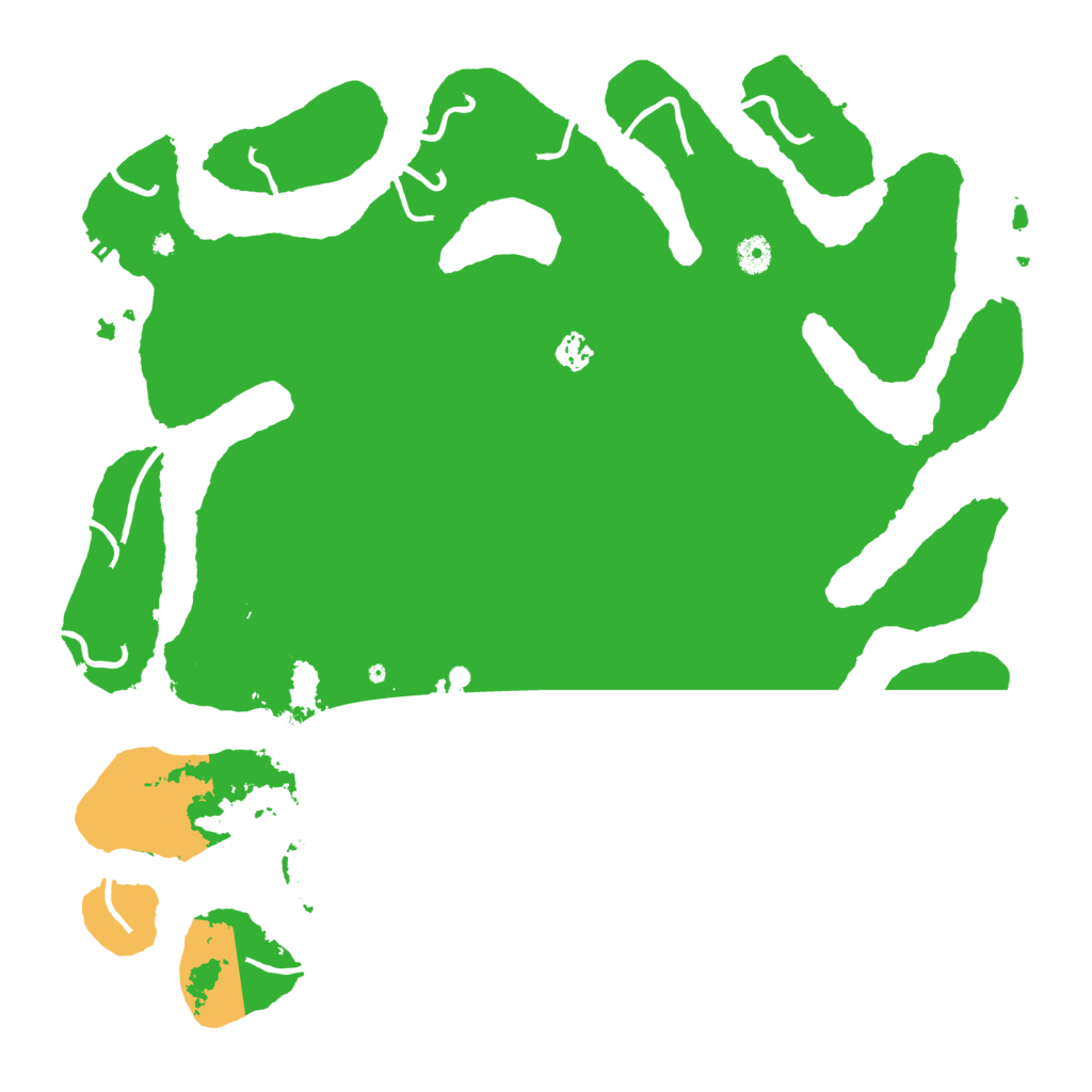 Biome Rust Map: Procedural Map, Size: 4500, Seed: 3847160