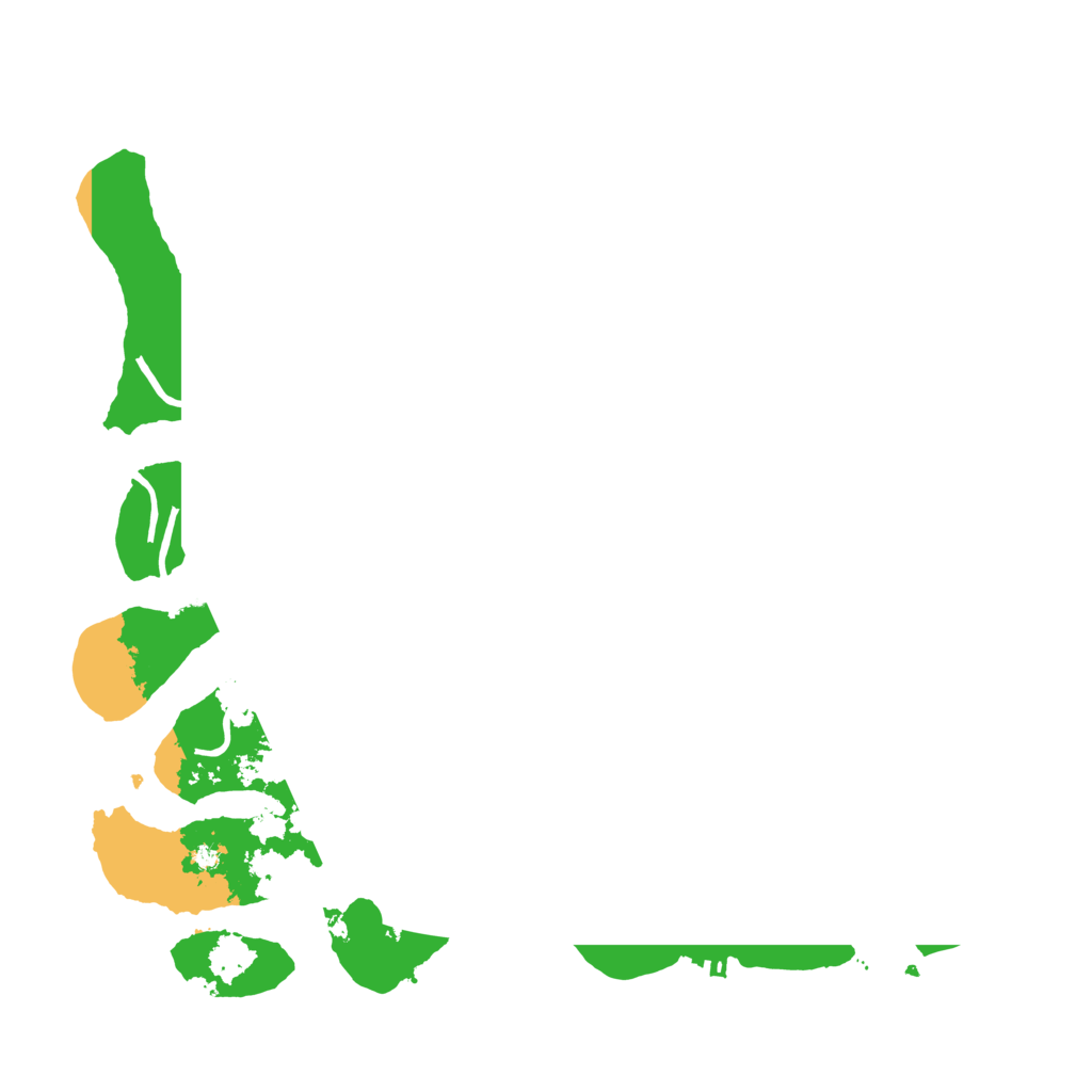 Biome Rust Map: Procedural Map, Size: 4000, Seed: 135064