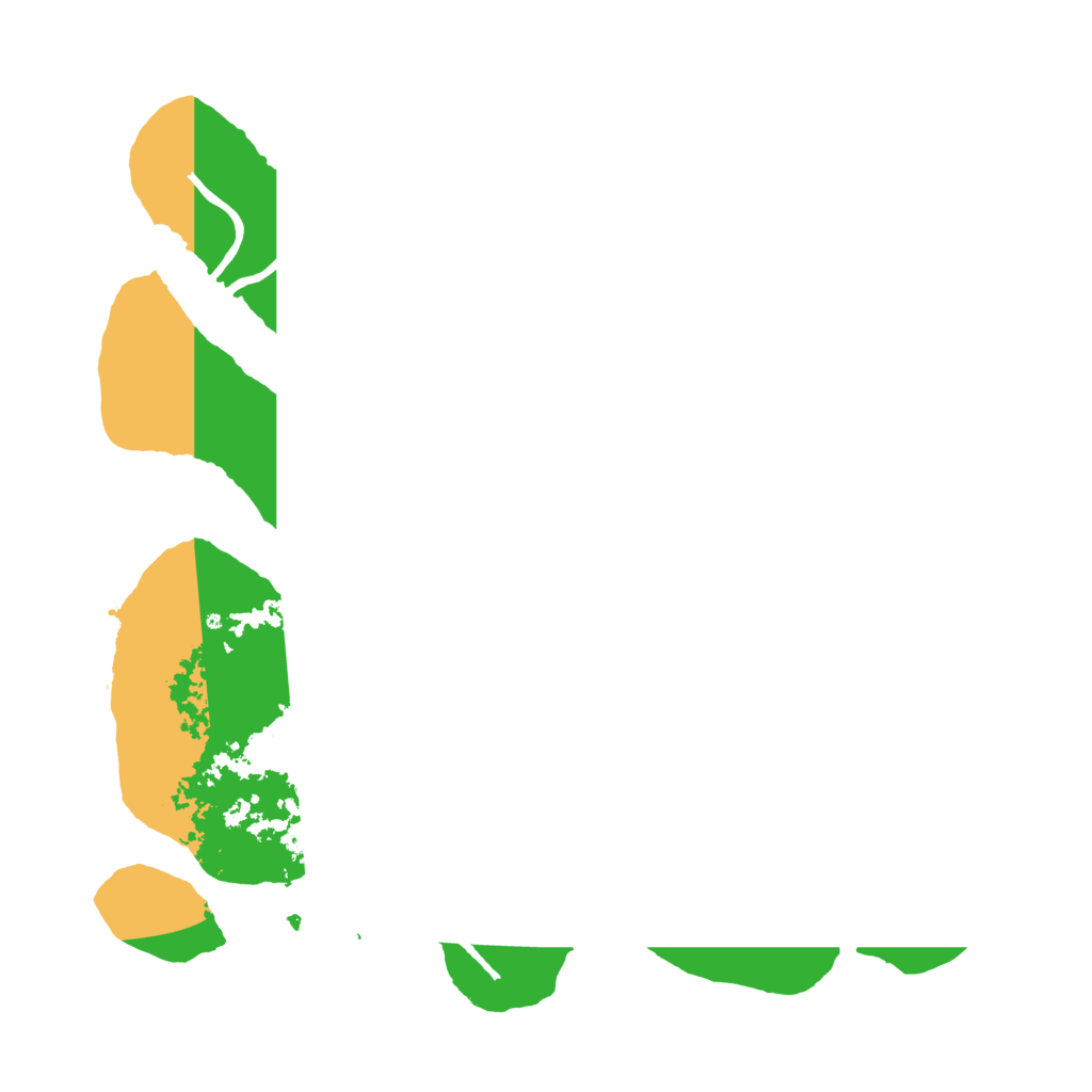 Biome Rust Map: Procedural Map, Size: 3500, Seed: 2042551841