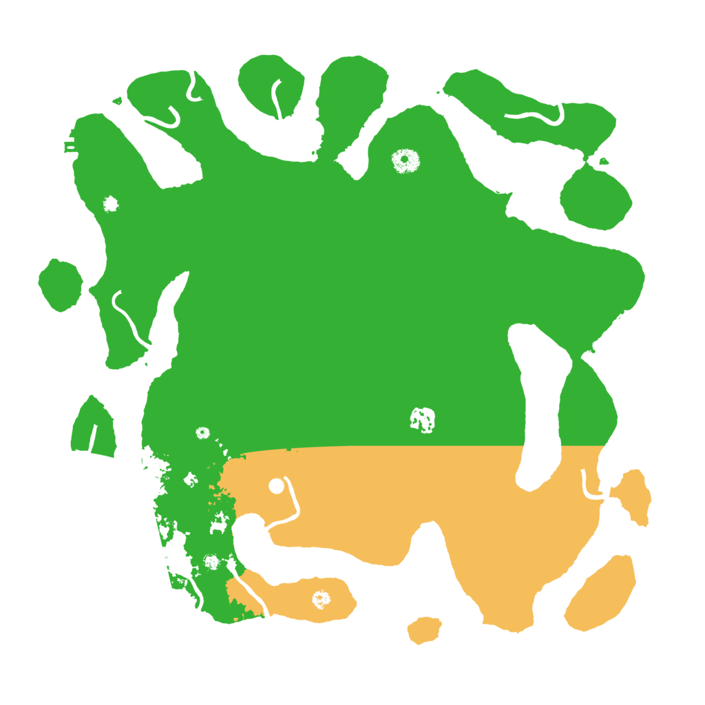 Biome Rust Map: Procedural Map, Size: 4000, Seed: 4309134