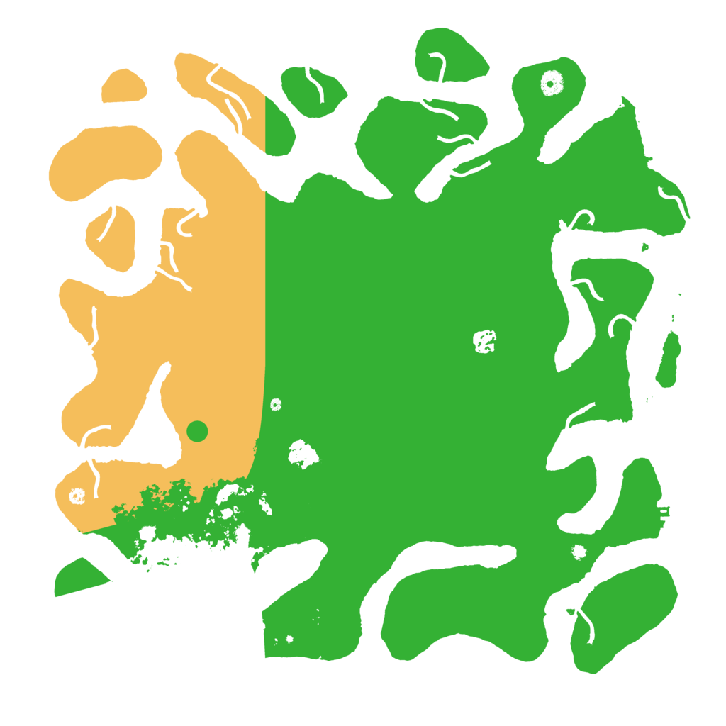 Biome Rust Map: Procedural Map, Size: 4500, Seed: 1322863