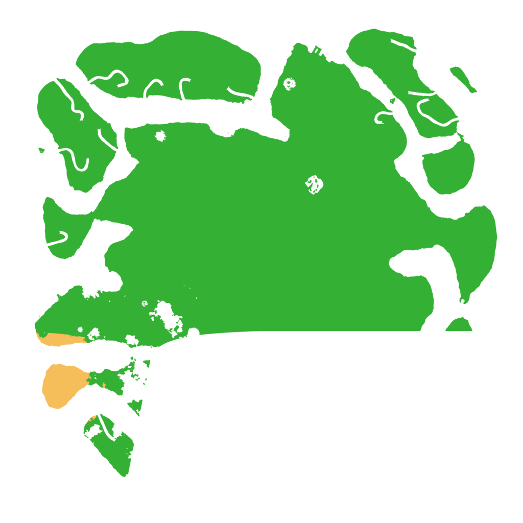 Biome Rust Map: Procedural Map, Size: 4500, Seed: 4612813